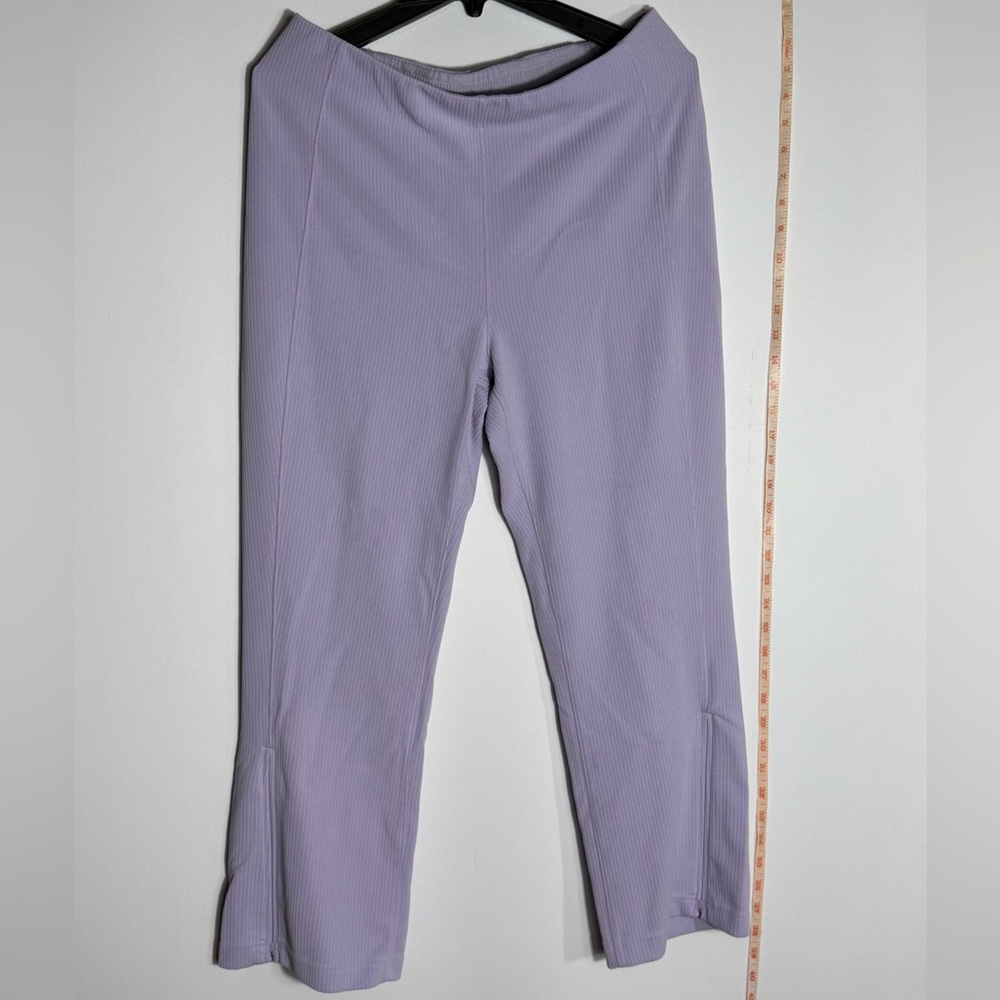LululemonRibbed Lilac Ankle Pants